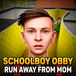 Schoolboy Obby: Run away from Mom