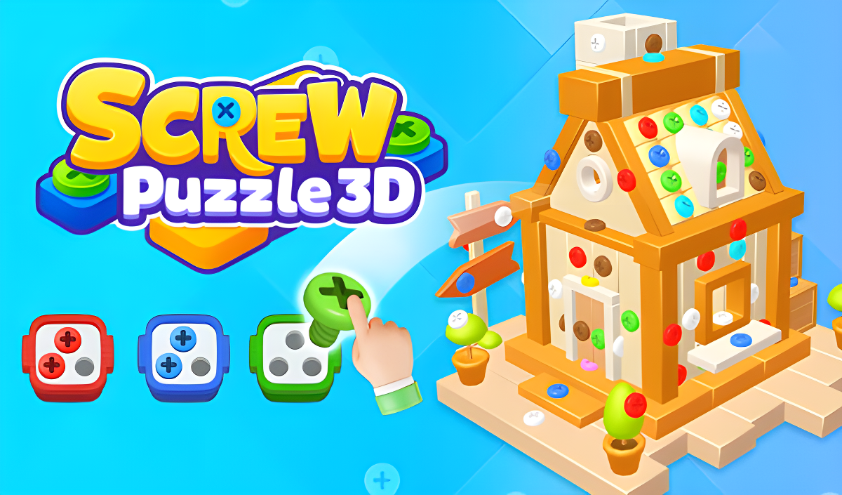 Okładka Screw Puzzle 3D