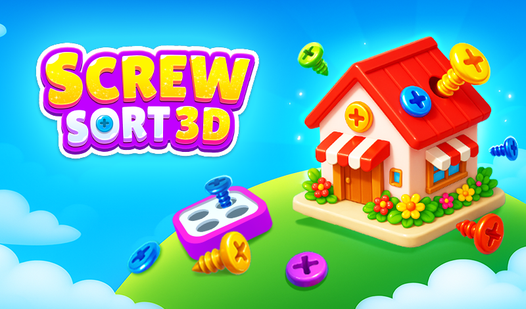 Screw Sort 3D