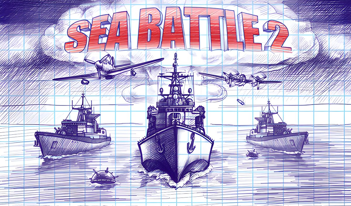 Arte da capa de Sea Battle 2