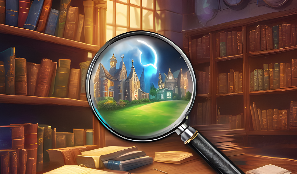 Searching for objects in the world of magic