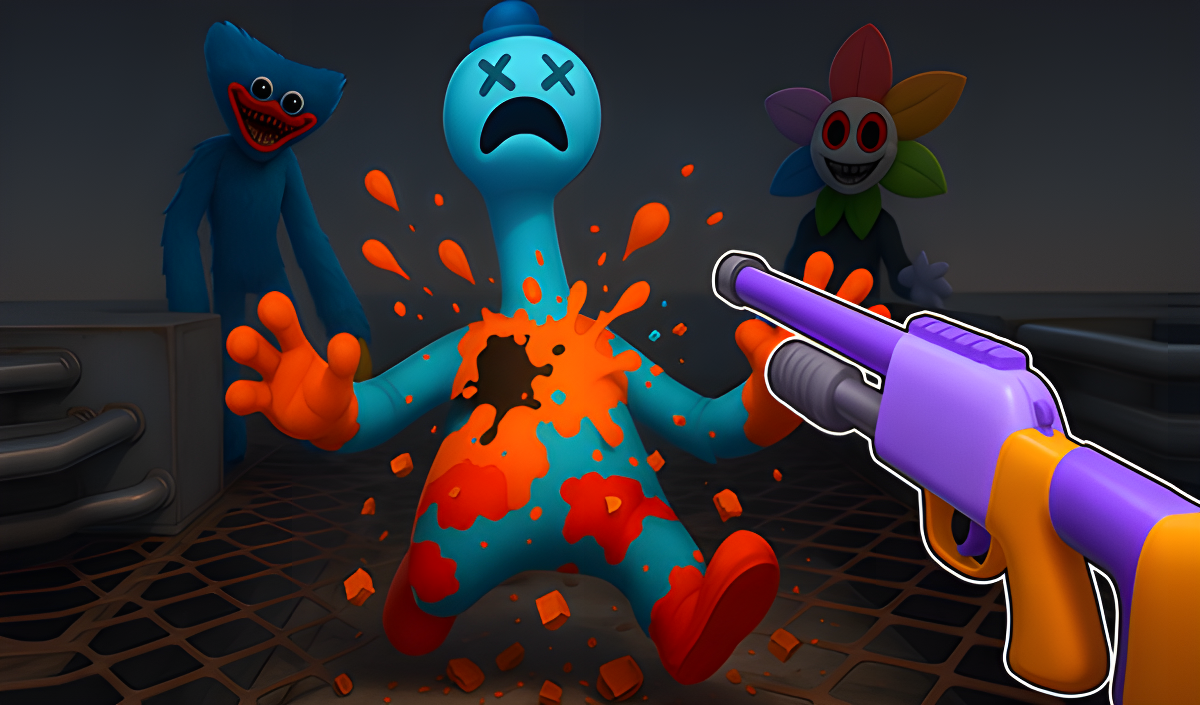 Shotgun Playtime! Poppy Monsters Hunt! cover art