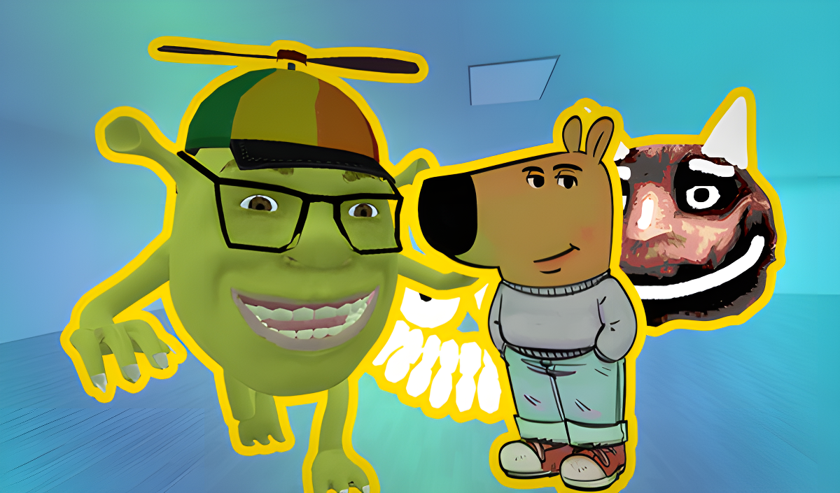 Shrek Wazowski: Escape from the backrooms kapak resmi