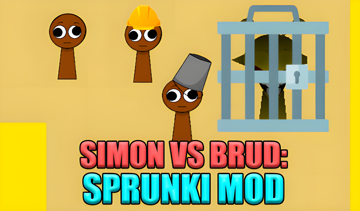 Simon VS Brud: Sprunki Mod cover art