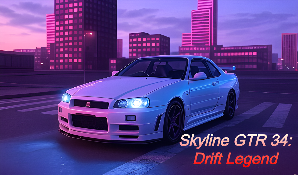 Copertina di Skyline GTR 34: Drift Legend