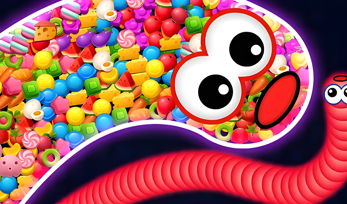 Slither io - Hunger Games of Worms Online! cover art