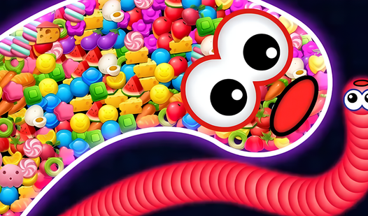 Slither io - Hunger Games of Worms Online!