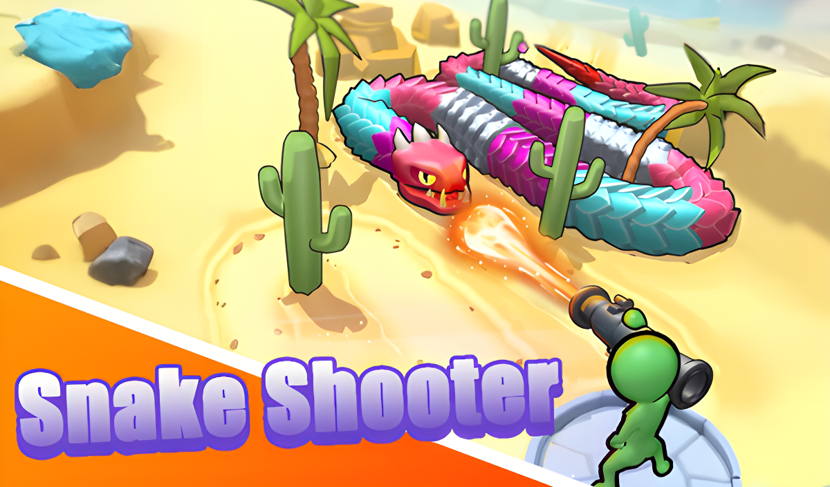 Arte da capa de Snake Shooter