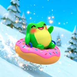 Snow Sledding