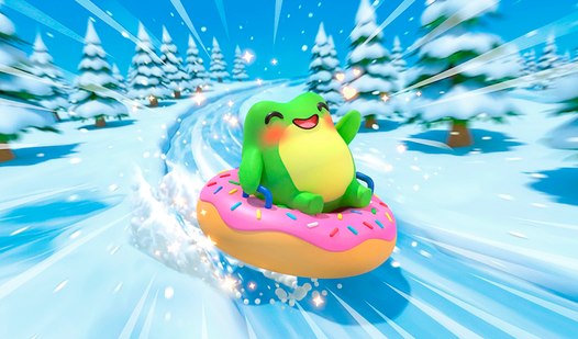Snow Sledding
