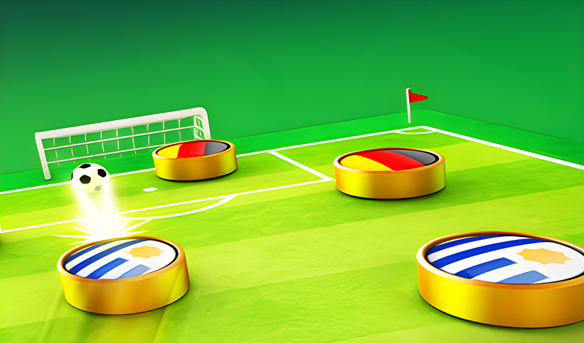 Arte da capa de Soccer Caps