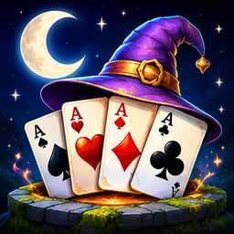 Solitaire Aces Up with Magic