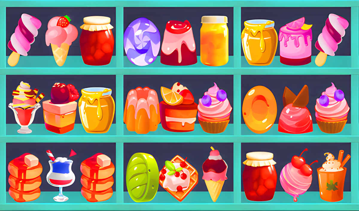 Imagen de portada de Sorting Sweets On Shelves