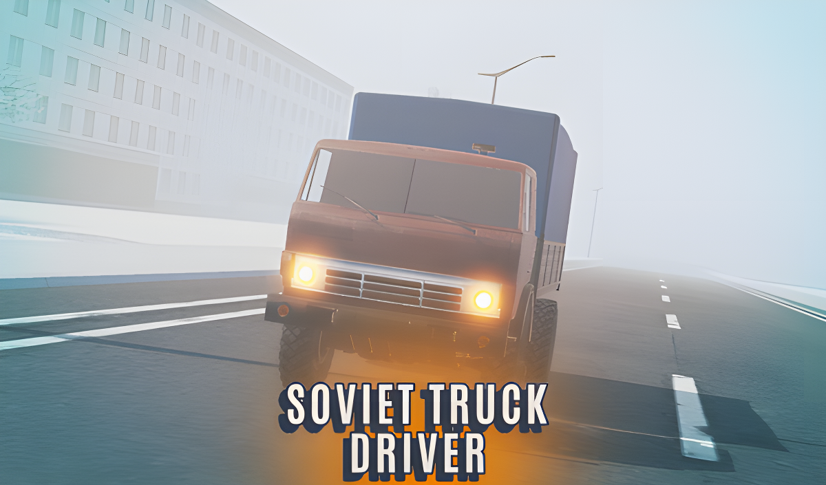 Arte da capa de Soviet Truck Driver