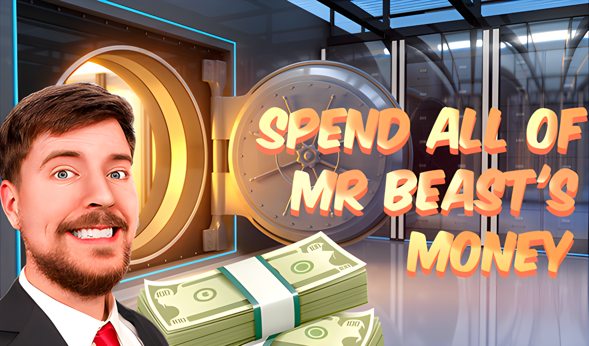 Okładka Spend all of Mr Beast's Money