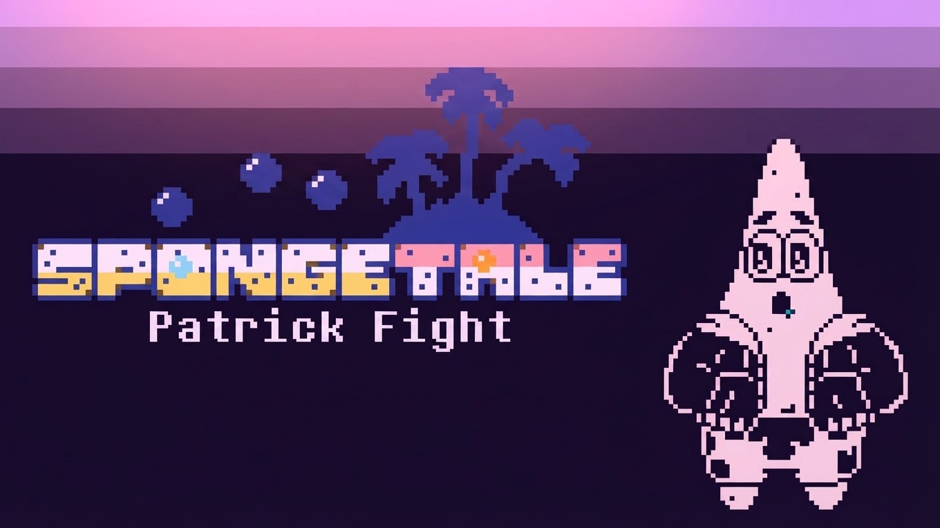 Okładka Spongetale Patrick Fight