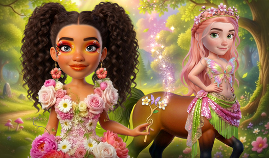Spring Magic Enchanted Wardrobe