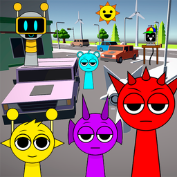 Sprunki 3D: Find All in the City
