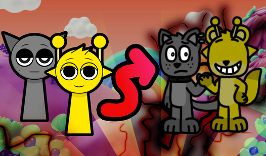 Sprunki, But Cute Animals Merge Horror Mod