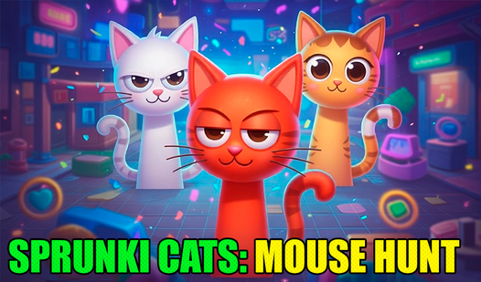 Sprunki Cats: Mouse Hunt