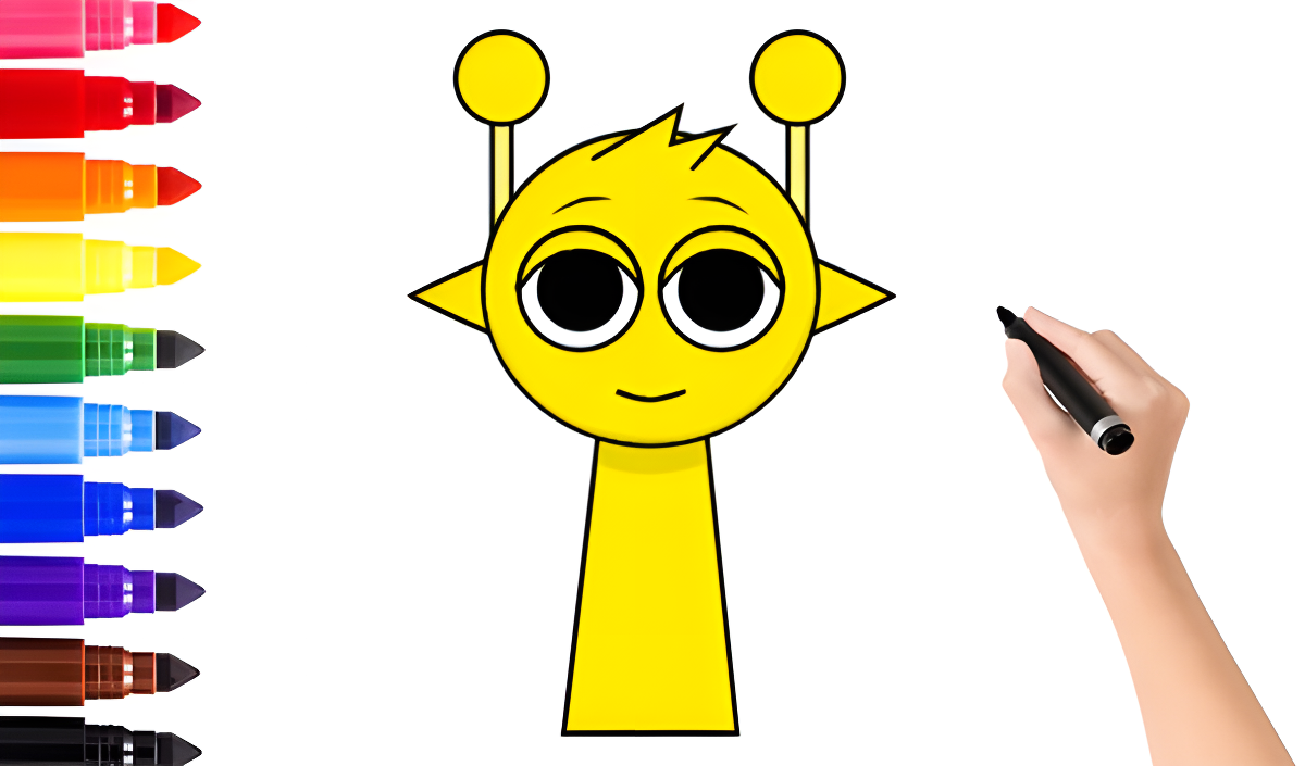 Sprunki Coloring Phase 1 cover art