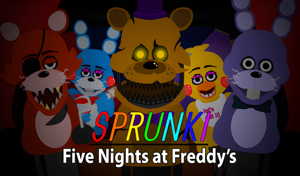 Imagen de portada de Sprunki Five Nights at Freddy's