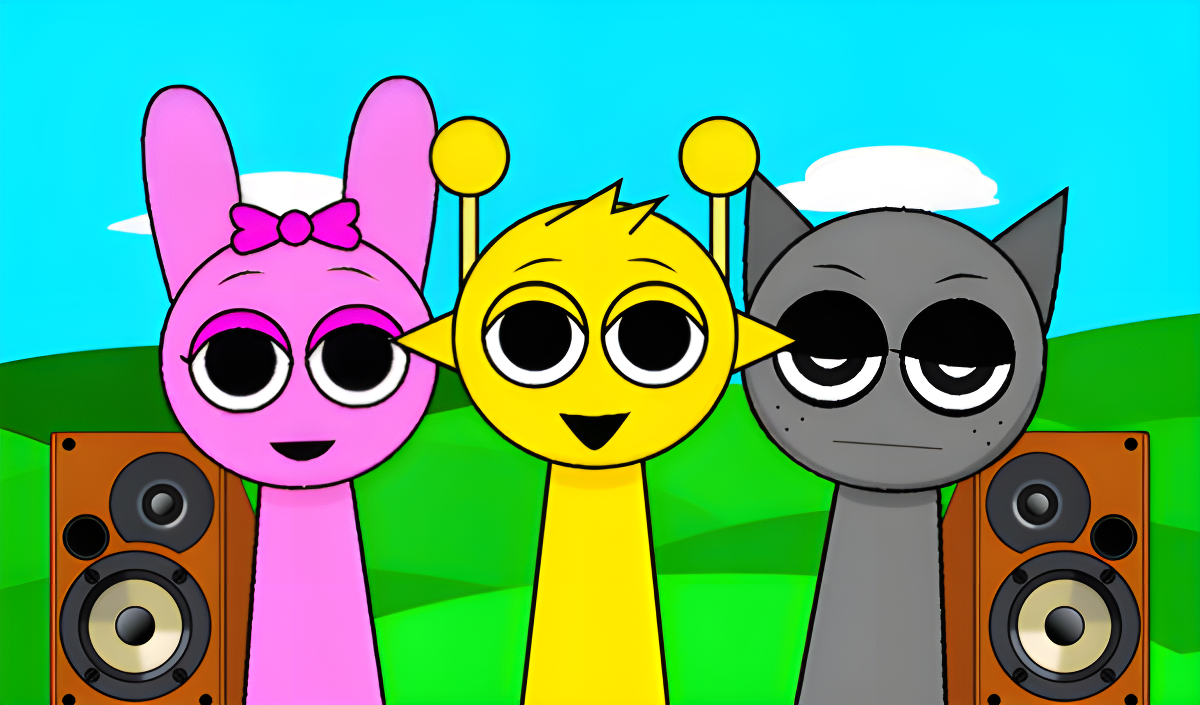 Sprunki Monster Music Beats cover art