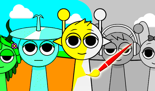 Sprunki: Paint by Numbers