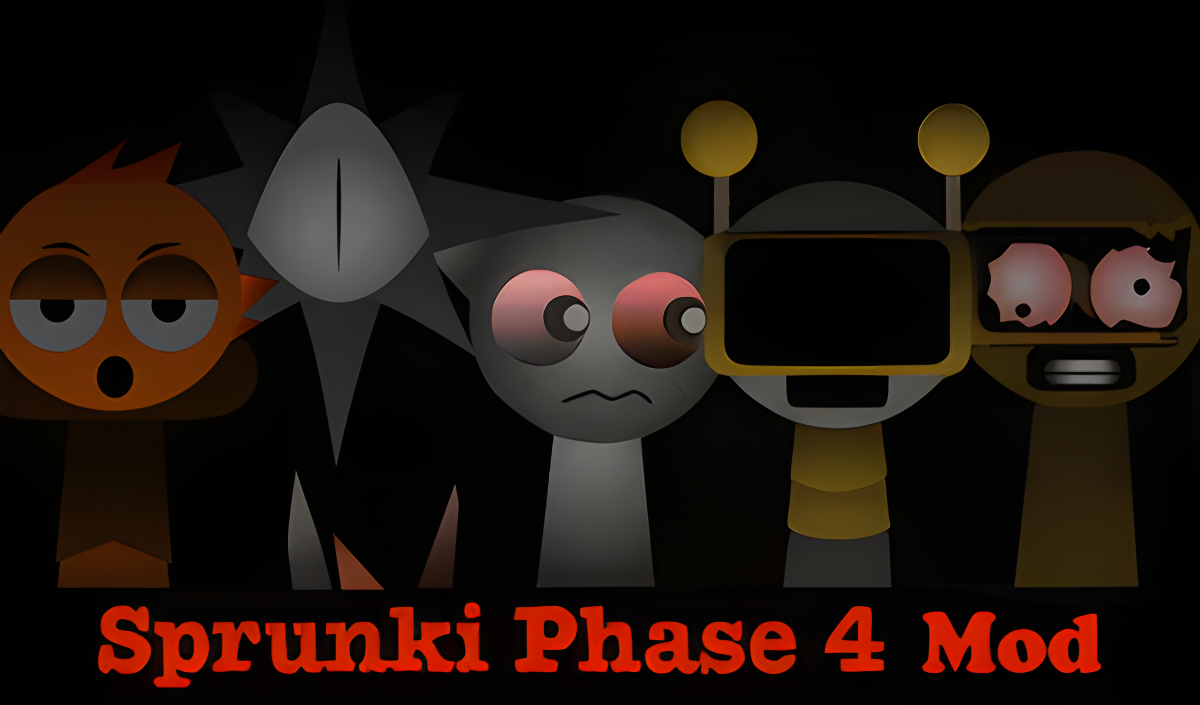 Okładka Sprunki Phase 4 Mod