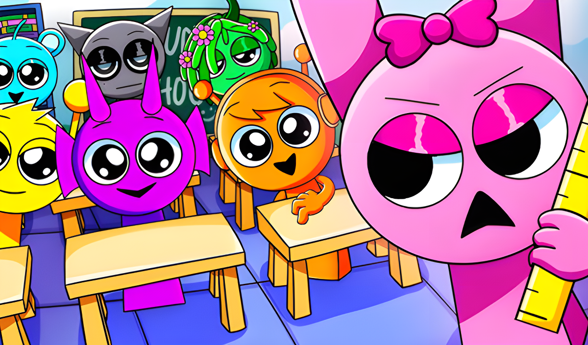 Sprunki School Study Simulator