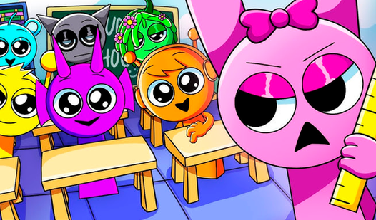 Sprunki School Study Simulator