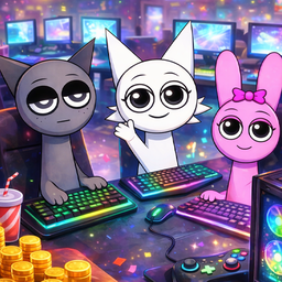 SPRUNKI: They play on the computer