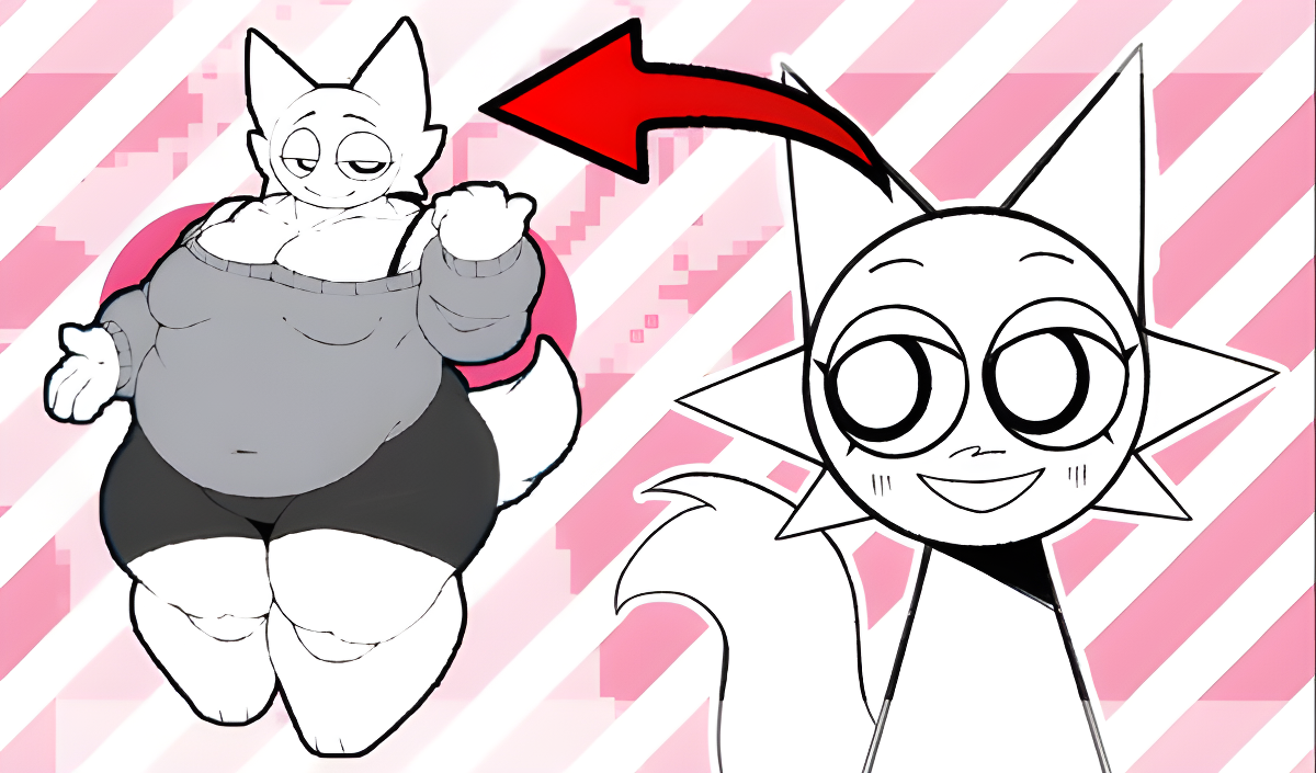 Imagen de portada de Sprunki: Wenda, weight gain