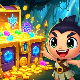 Labubu and Treasures: Fun Adventure