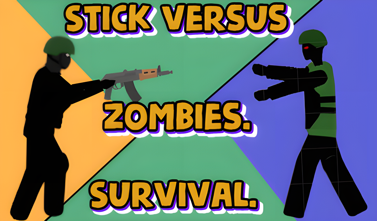 Stick versus Zombies. Survival.