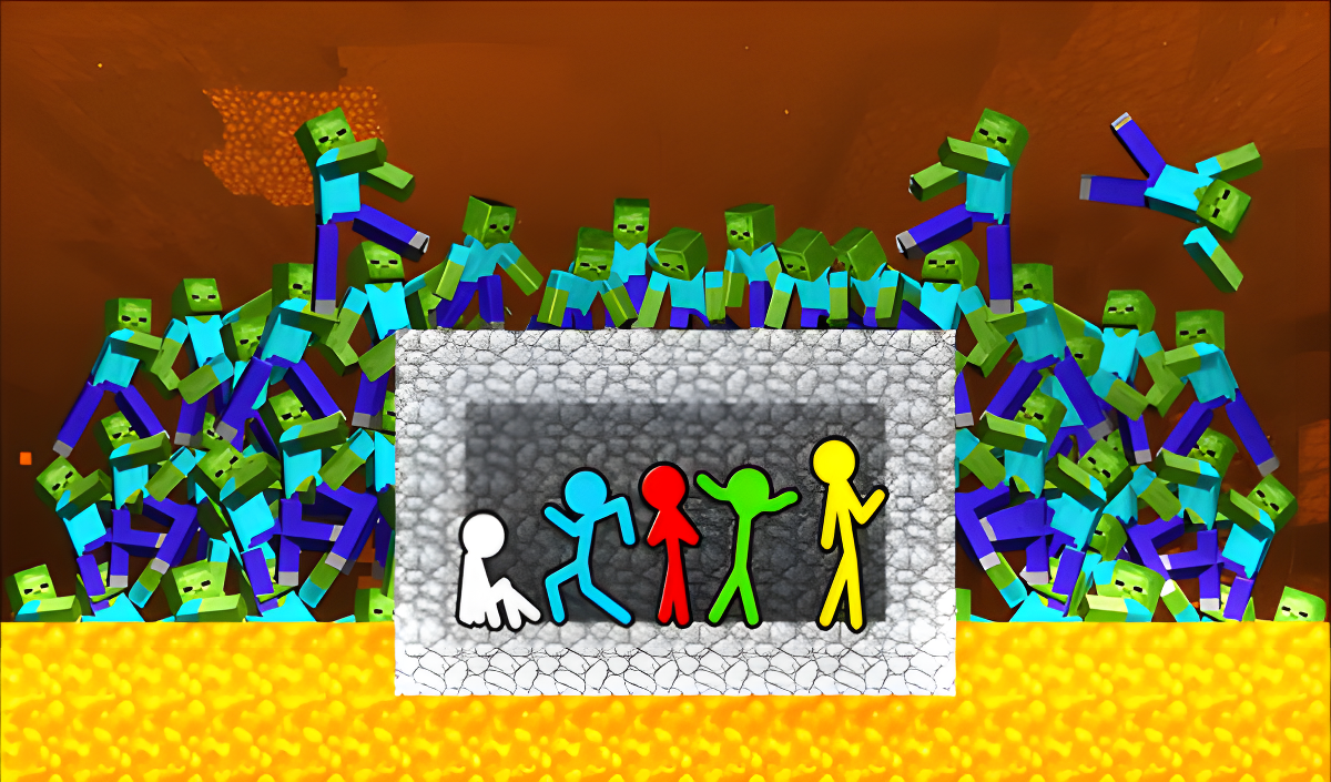 Stick vs Zombies: Stick Epic Fight cover art