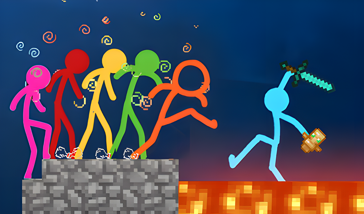 Arte da capa de Stick vs Zombies: Stick Fighter