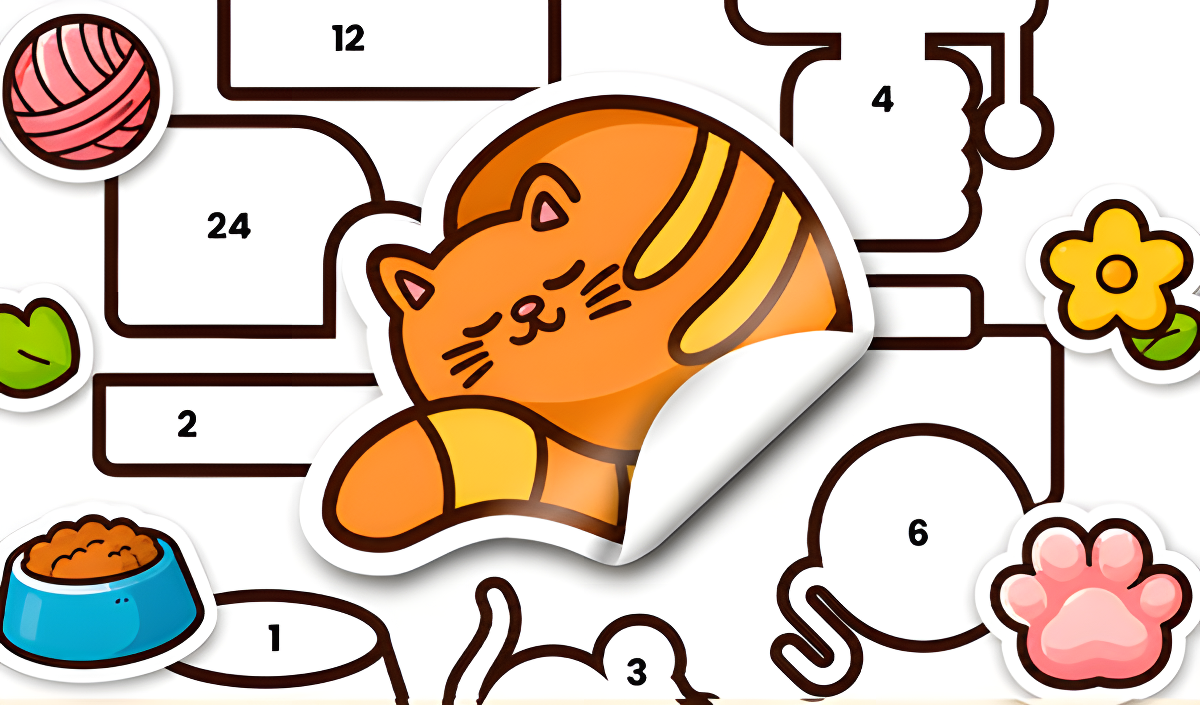 Stickers by Numbers: Coloring Puzzle cover art