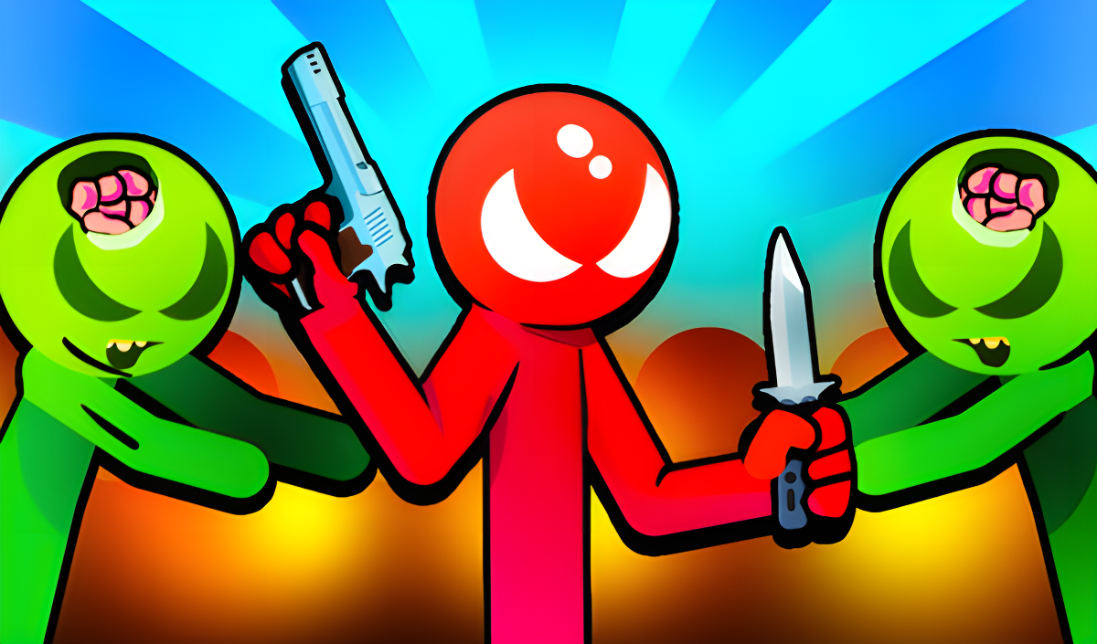 Stickman vs Zombies: Stickman Party Warriors kapak resmi