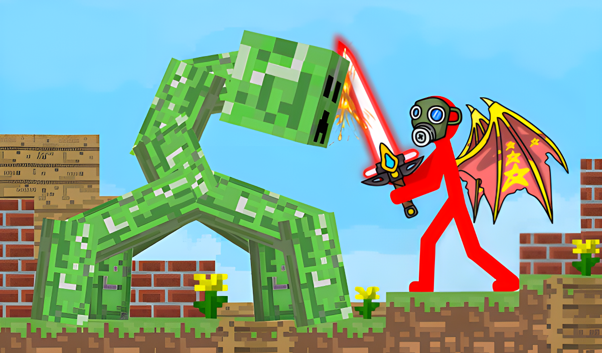 Arte da capa de Stick Mega Battles!