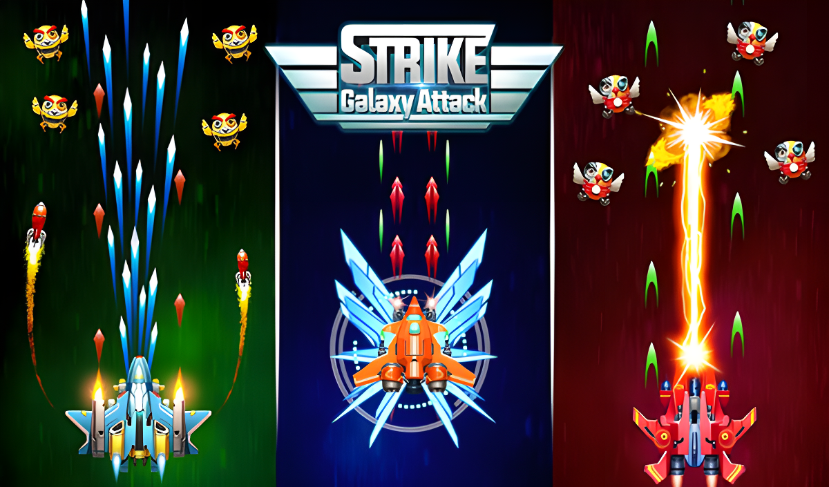 Strike Galaxy Attack cover art
