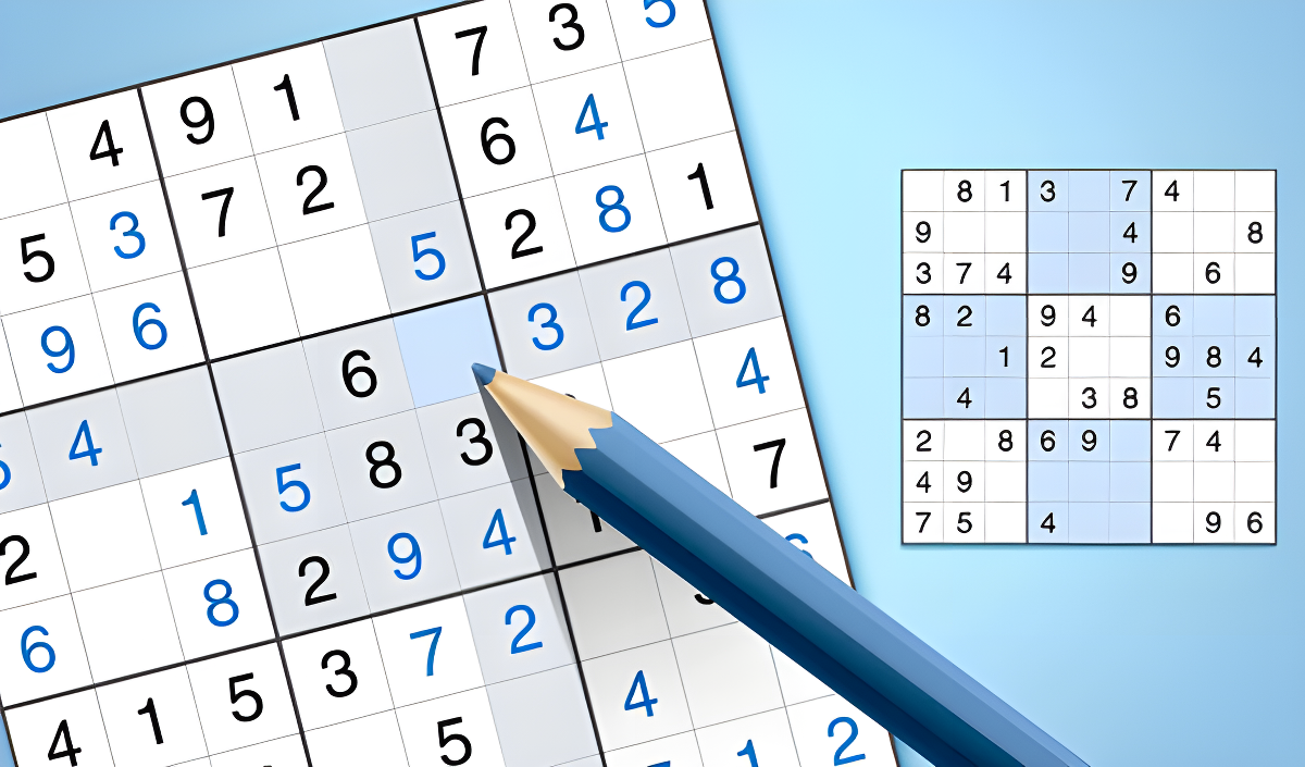 Arte da capa de Sudoku Puzzle