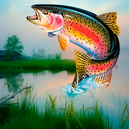 Summer Fishing in Village 2048!