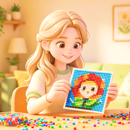 Super Coloring: Bead Sort
