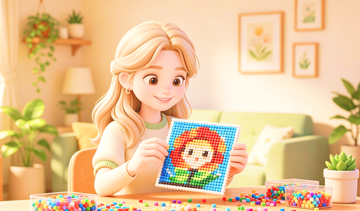 Super Coloring: Bead Sort cover art