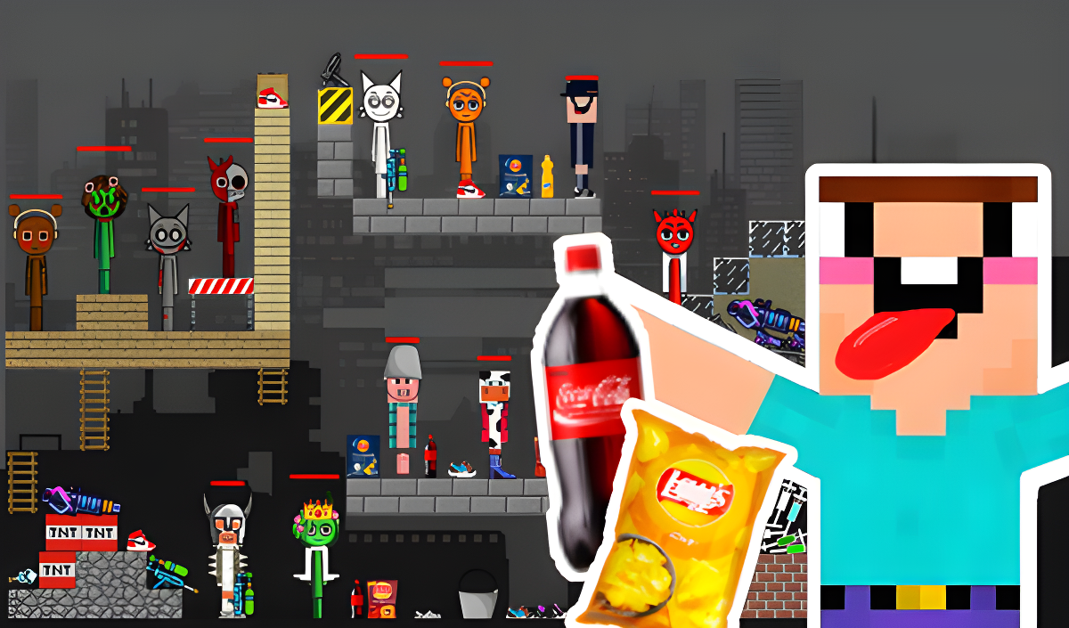Super playground: noobs, chips and cola! Coverbild