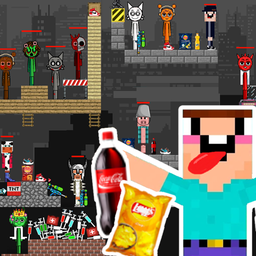 Super playground: noobs, chips and cola!
