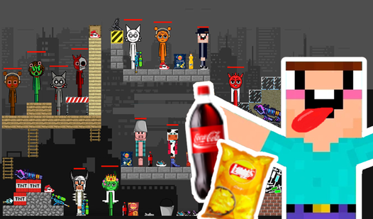 Super playground: noobs, chips and cola!
