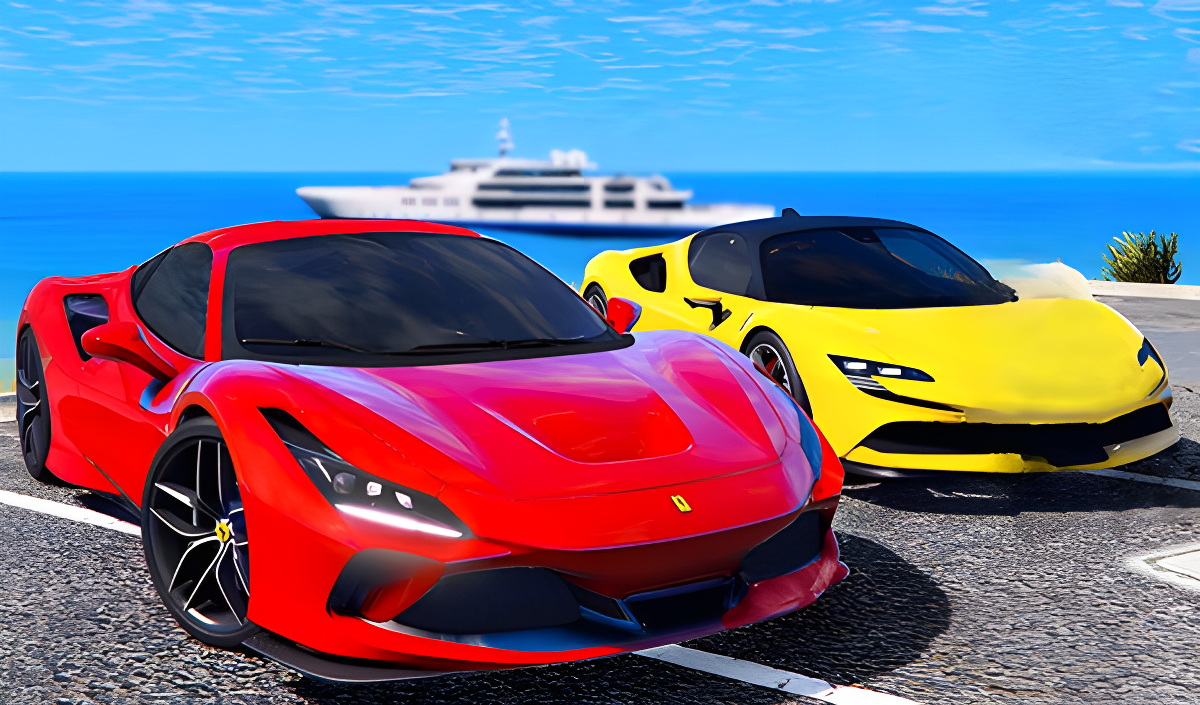 Imagen de portada de Supercars in traffic