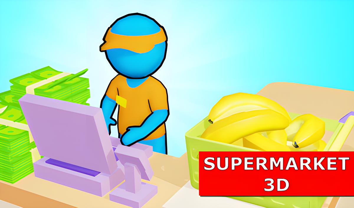 Arte da capa de Supermarket 3D